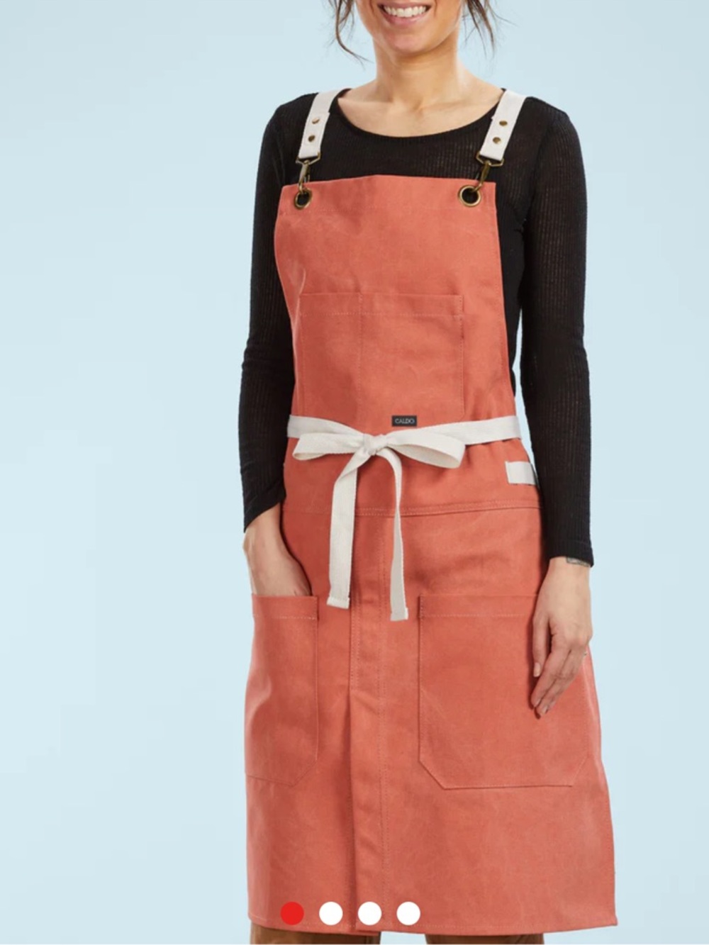 Caldo Terracota Split-Leg Apron New With Tags